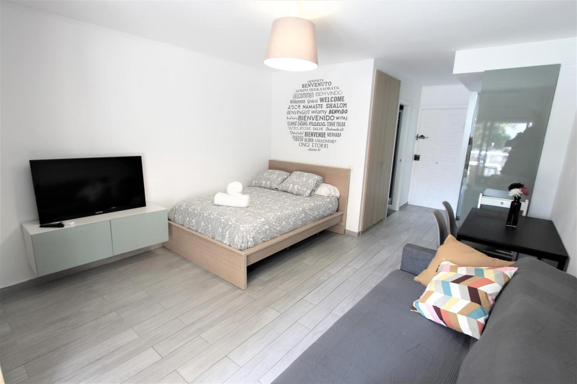Estudio 19 Minerva Apartamentos-Piscina365-Playa-Wifi 베날마데나코스타 외부 사진