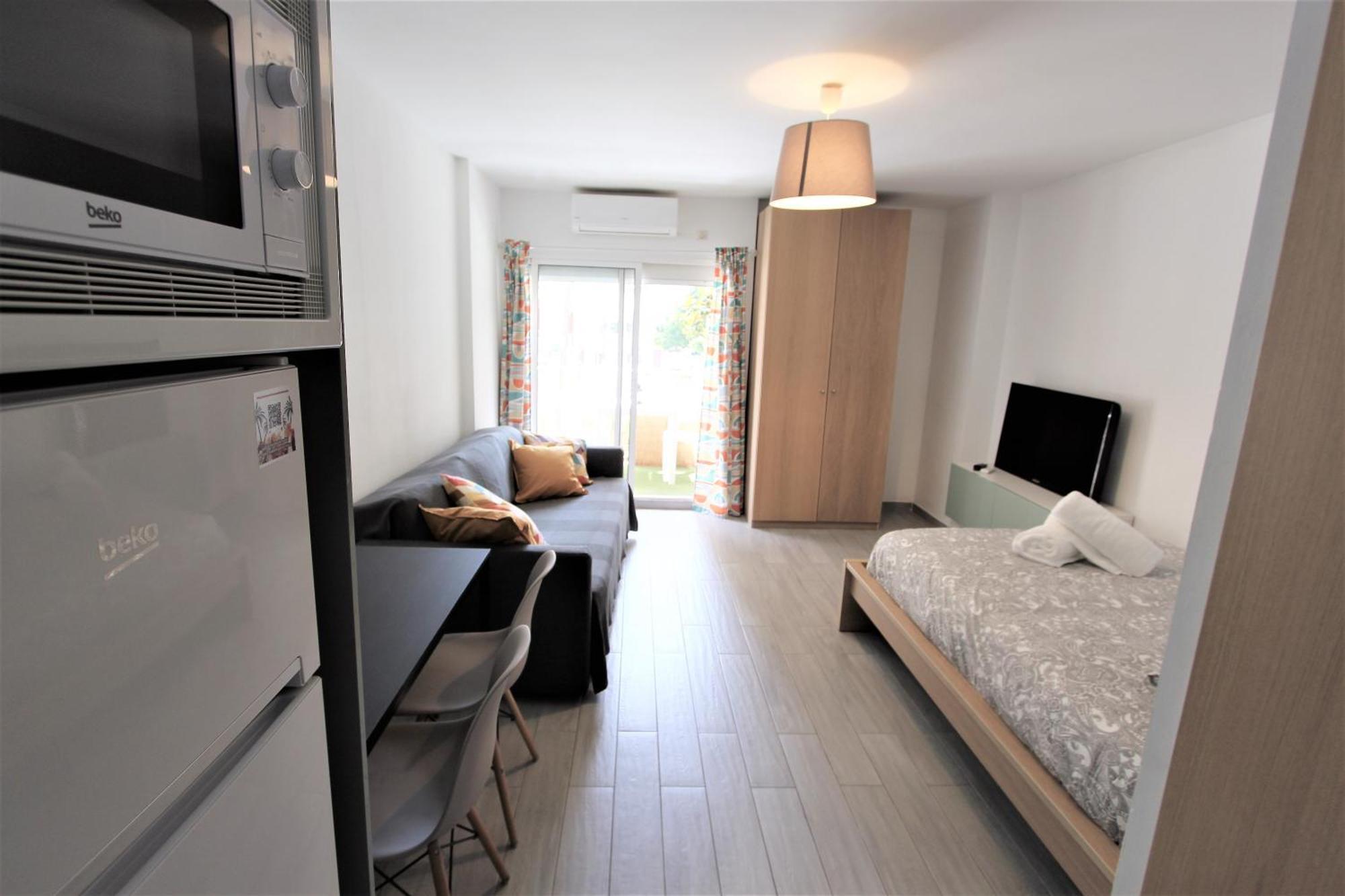 Estudio 19 Minerva Apartamentos-Piscina365-Playa-Wifi 베날마데나코스타 외부 사진
