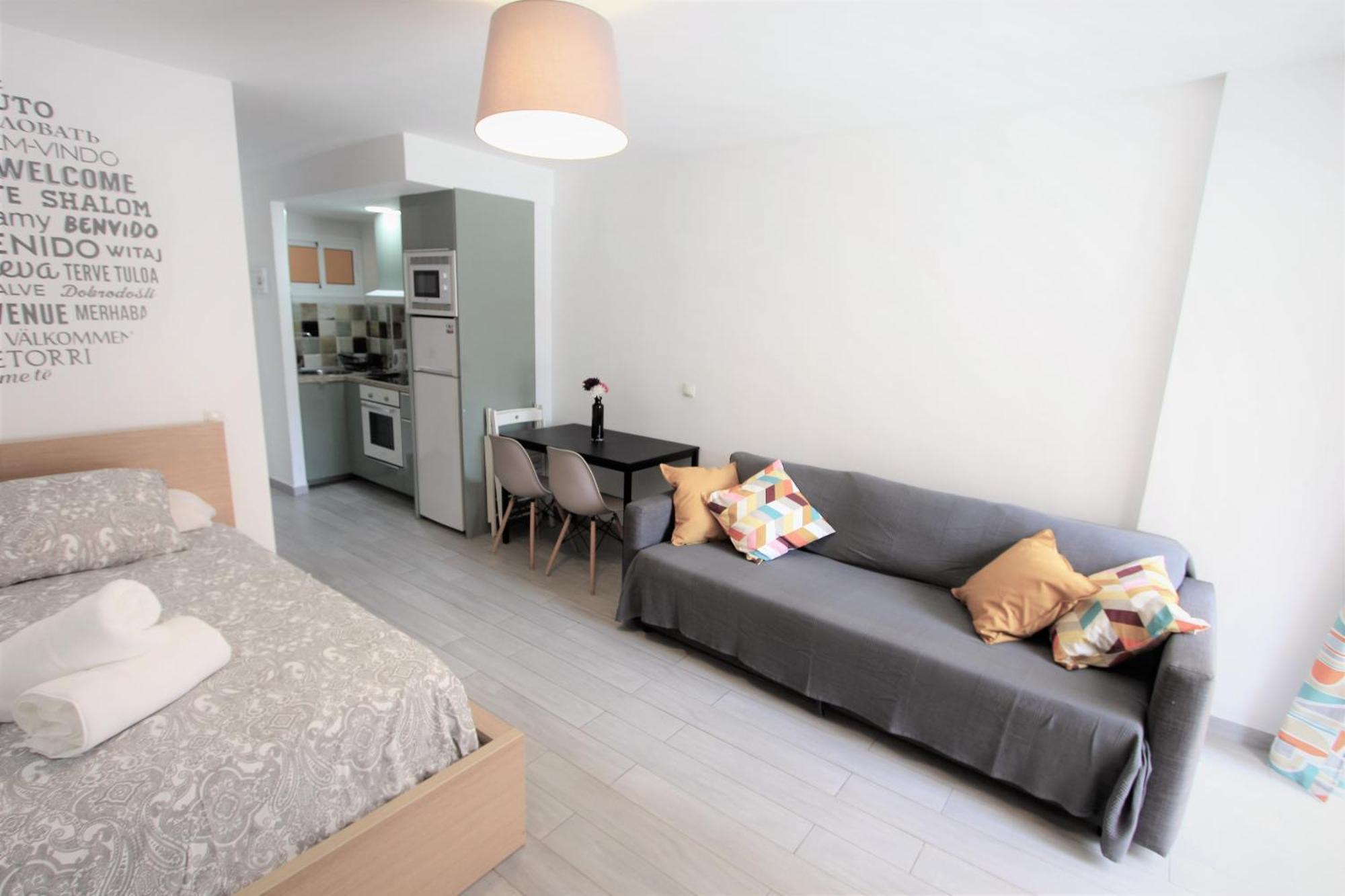 Estudio 19 Minerva Apartamentos-Piscina365-Playa-Wifi 베날마데나코스타 외부 사진